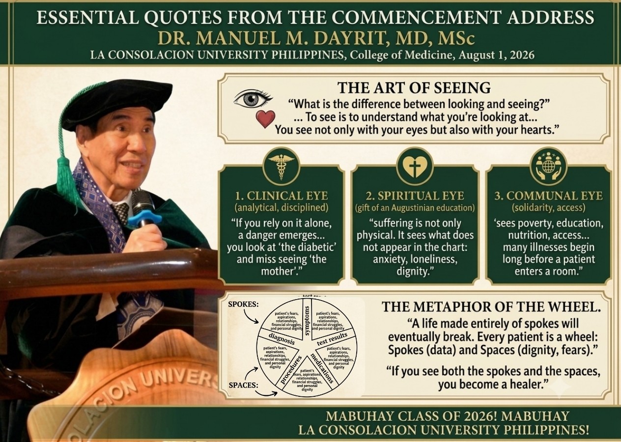 Highlights of Commencement Address